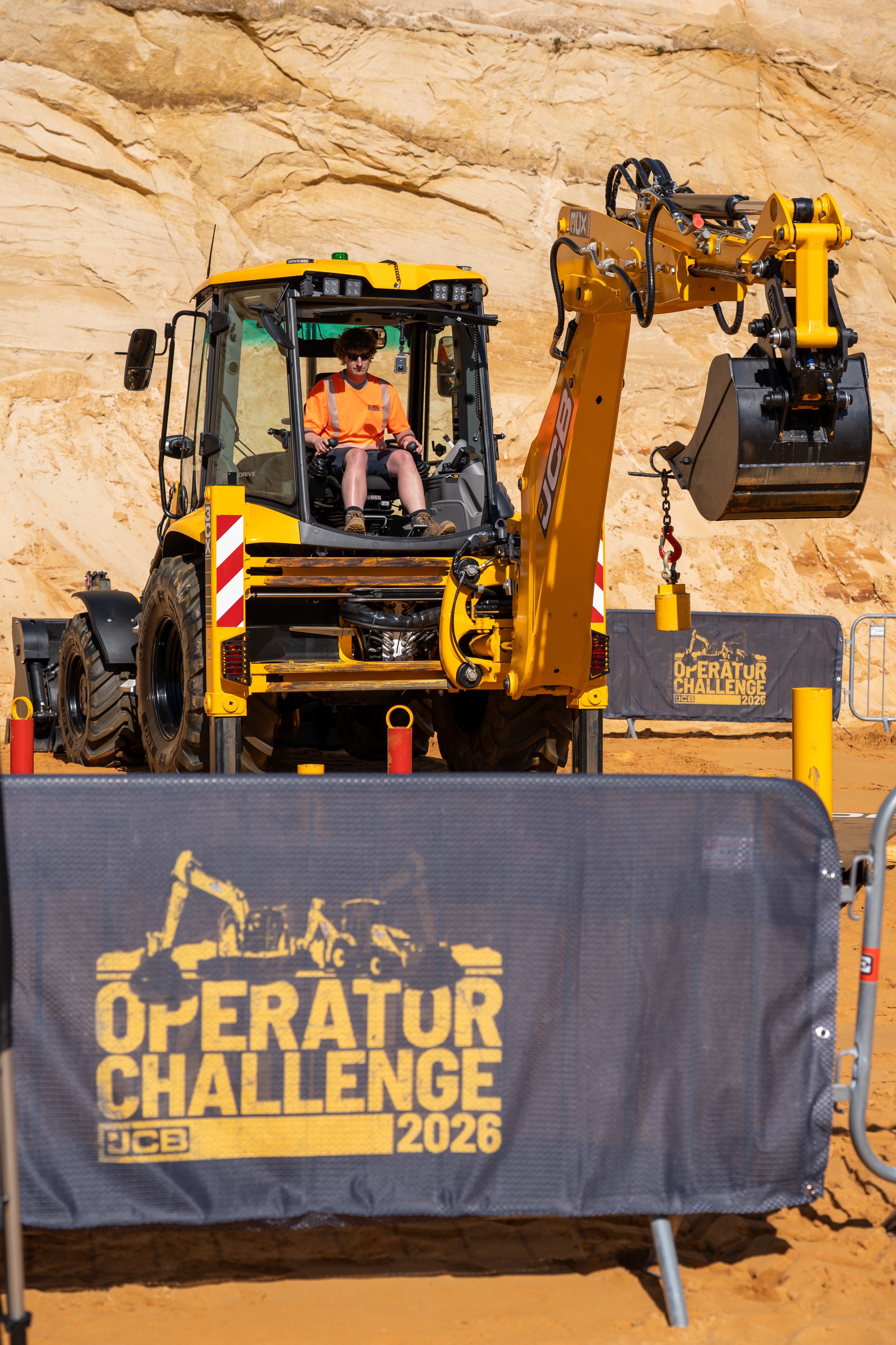 JCB. Operator Challenge Photos. 9