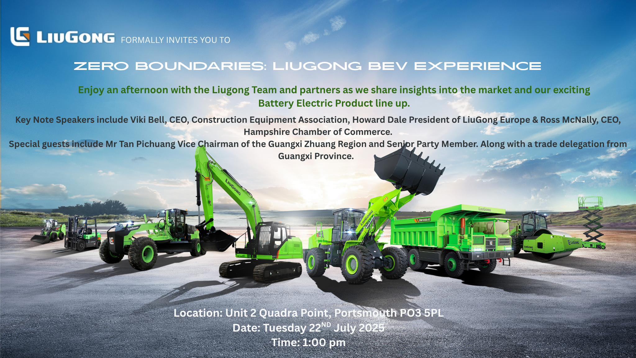 Zero Boundaries LiuGong BEV Experience
